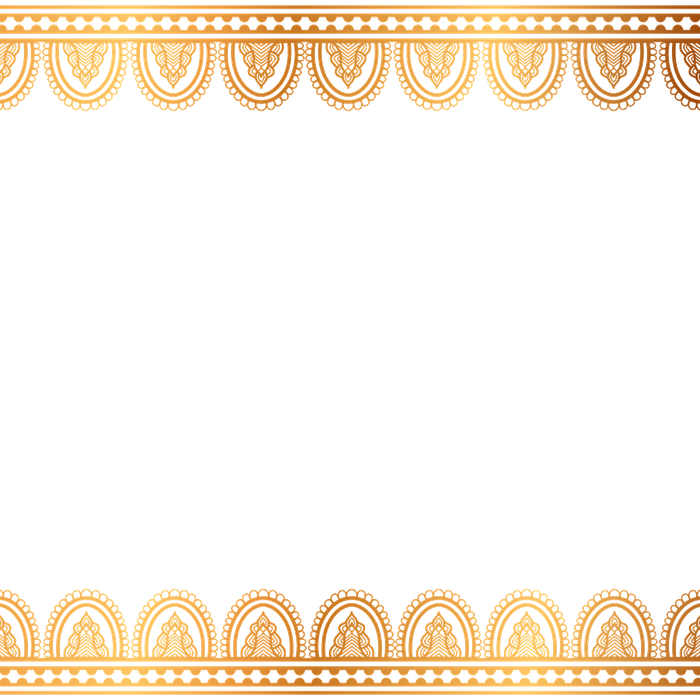 Mẫu khung hoa văn chất lượng cao vector File PNG 002