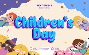 Mẫu banner, background website trẻ vui chơi vui vẻ ngày lễ của trẻ - CR1034