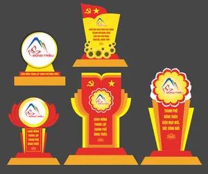 Biểu tượng cổ động chào mừng thành phố, trang trí đường phố file corel 0010