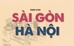 Font chữ không chân, hoài cổ SVN A Love Of Thunder Việt hóa