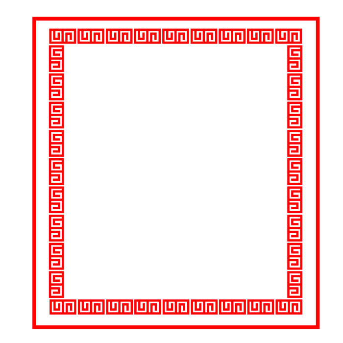 Mẫu khung hoa văn chất lượng cao vector File PNG 014
