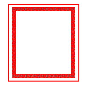 Mẫu khung hoa văn chất lượng cao vector File PNG 014