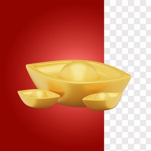Ảnh 3 thỏi vàng sang trọng 3D File số 064