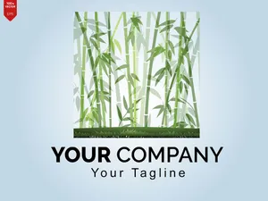 Mẫu poster ảnh minh họa cây tre, trúc tự nhiên file AI 131