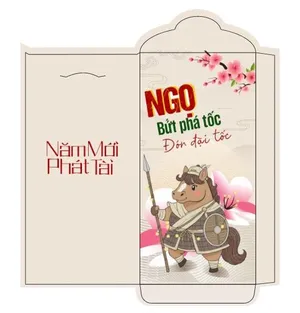 Bao Lì Xì Tết Bính Ngọ Vector - Thiết Kế Hiện Đại & Sang Trọng