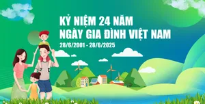 Background, phông nền kỷ niệm ngày gia đình Việt Nam chất lượng cao file corel