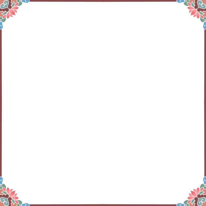 Mẫu khung hoa văn chất lượng cao vector File PNG 021