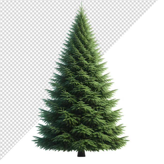 Ảnh cây thông vector file PNG chất lượng cao - S033