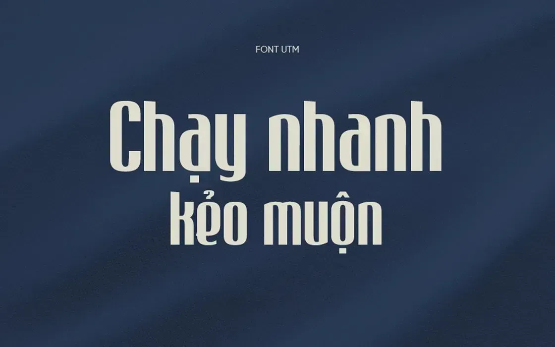 Font chữ UTM Mabella – Thanh lịch Việt hóa đầy đủ