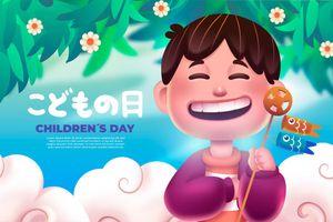Mẫu banner mừng ngày lễ của trẻ - CR1009