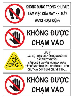 iển cảnh báo không được chạm vào file coreldraw
