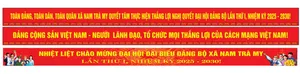 Băng rôn đai hội đại biểu đảng toàn quốc file corel 0014