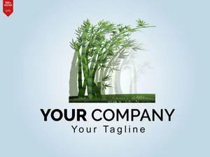 Mẫu poster ảnh minh họa cây tre, trúc tự nhiên file AI 132