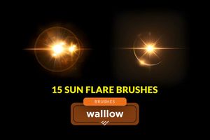Bộ Brush 15 hiệu ứng ánh nắng mặt trời