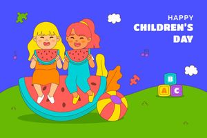 Mẫu banner, background website giành cho trẻ em vector CR822
