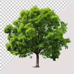 Ảnh cây xanh vector file PNG chất lượng cao - S014