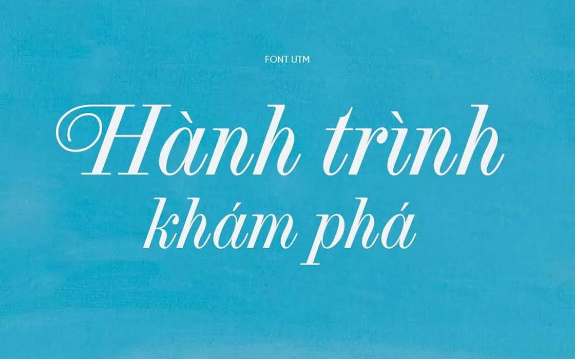 Font chữ có chân UTM-French-Vanilla Việt hóa