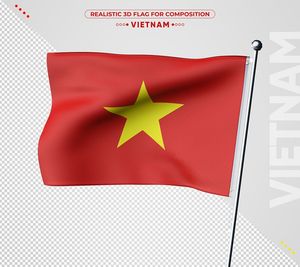 Ảnh cờ việt nam tung bay phấp phới mẫu số 164