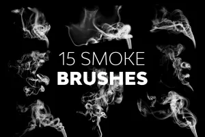 Bộ Brush 15 hiệu ứng khói chân thực tuyệt đẹp