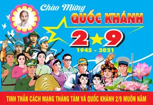 Pano toàn dân chào mừng ngày quốc khánh 2-9 nền xanh file corel 036