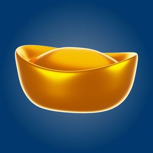 Hình ảnh thỏi vàng vector chất lượng cao 3D File CR 010