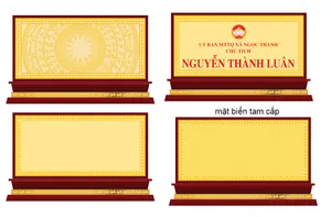 Bảng biển chức danh để bàn file corel 027