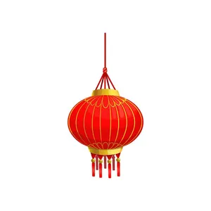Ảnh minh họa đèn lồng đỏ phong cách trung hoa vector file AI CR019
