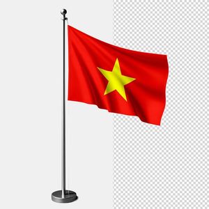Ảnh cờ việt nam tung bay phấp phới mẫu số 165