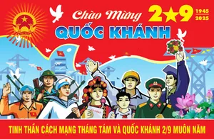 Tranh cổ động toàn dân chào mừng ngày quốc khánh 2-9 file corel 037
