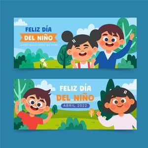 Mẫu background, banner trẻ vui chơi ngày lễ thiếu nhi - CR891
