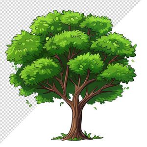 Ảnh cây cổ thụ vector file PNG chất lượng cao - S040