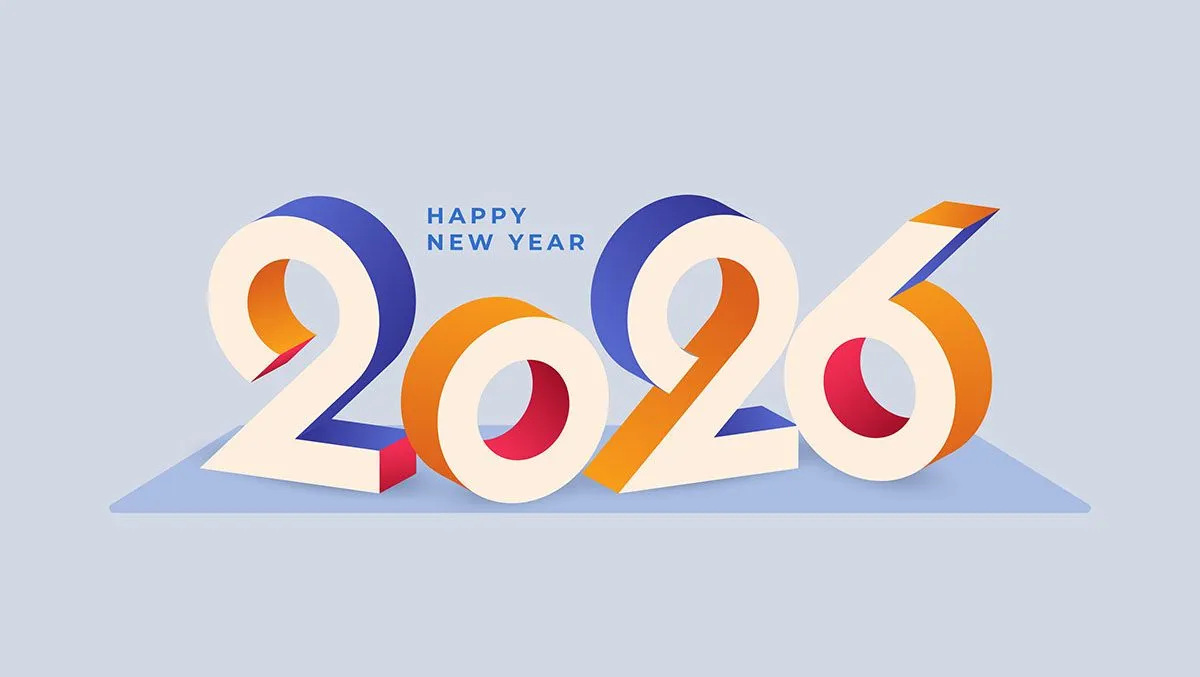Số 2026 màu vàng xanh vector file số 15
