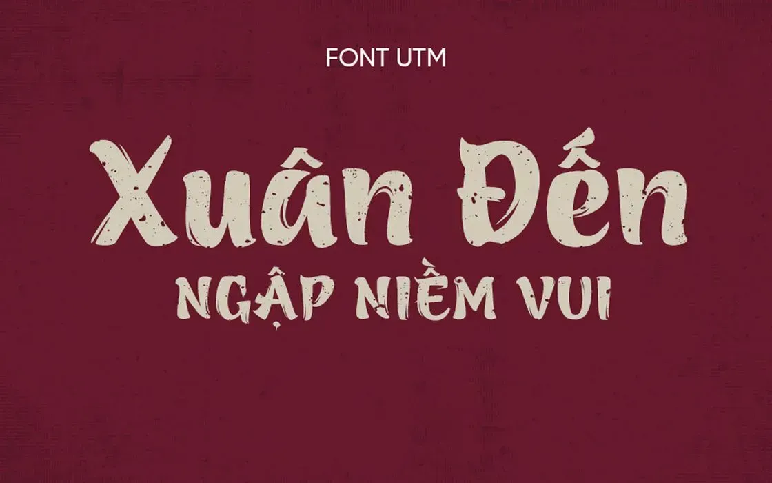 Font chữ Việt hóa brush UTM-Azuki