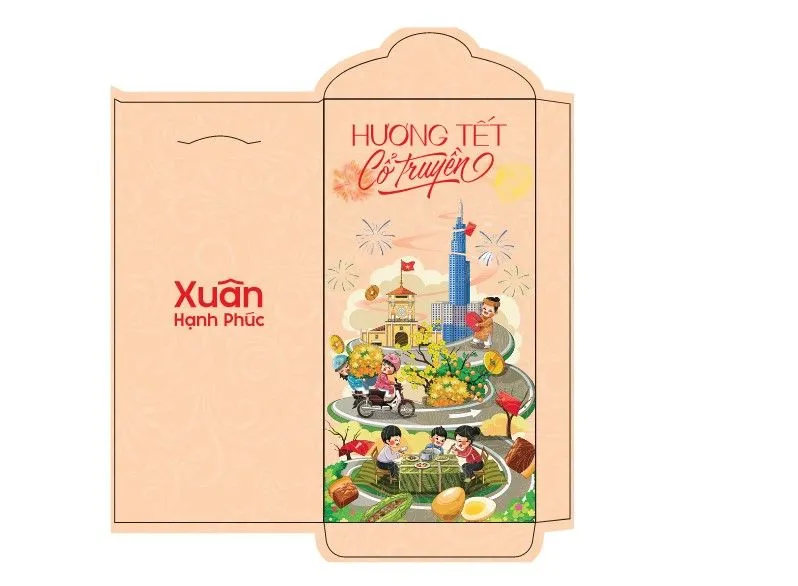 Mẫu Lì Xì Tết 2026 Phong Cách Truyền Thống, Dễ Chỉnh Sửa CDR