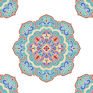 Mẫu khung hoa văn chất lượng cao vector File PNG 022