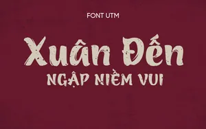 Font chữ Việt hóa brush UTM-Azuki