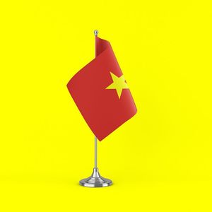 Ảnh cờ việt nam để bàn mẫu số 165