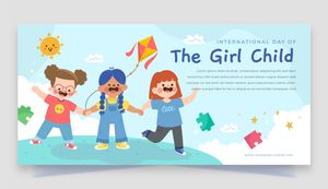 Mẫu banner, background thả diều trên đồng cỏ ngày lễ của trẻ - CR1080