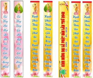 Mẫu phướn chào mừng lễ phật đản File Corel 022
