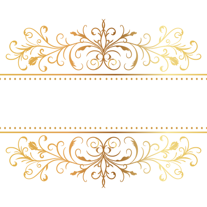 Mẫu dải hoa văn cách tân sang trọng vector file PNG 042