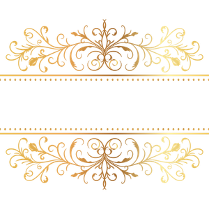 Mẫu dải hoa văn cách tân sang trọng vector file PNG 042
