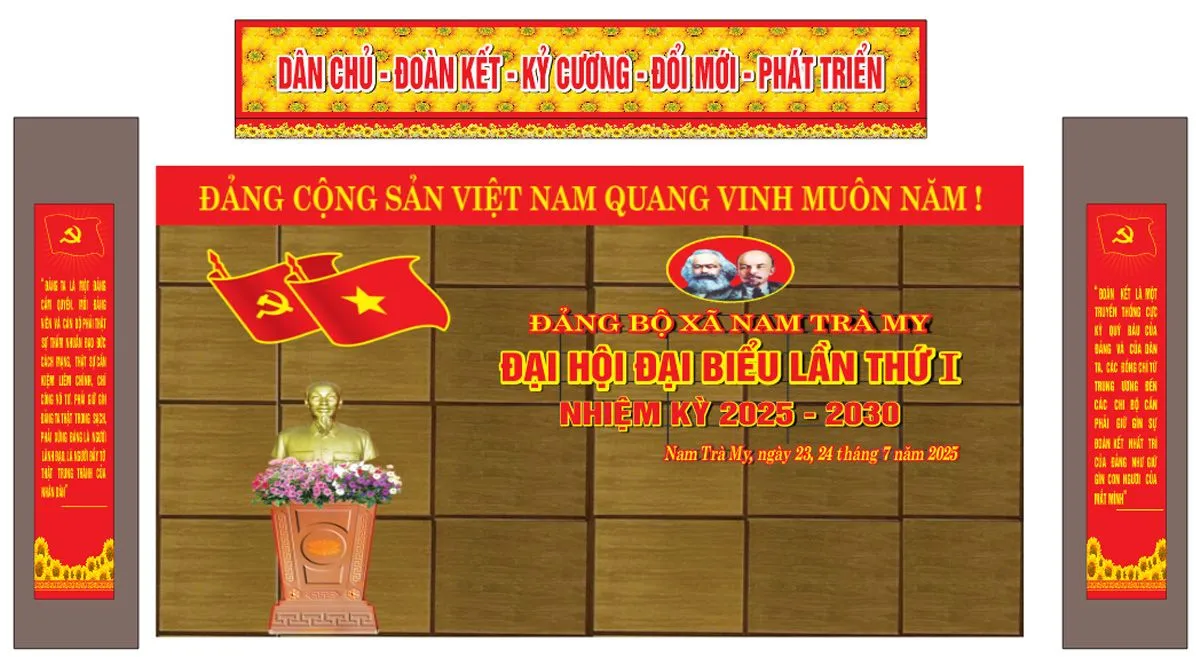 Market sân khấu hội nghị đai hội đại biểu đảng toàn quốc file corel 020
