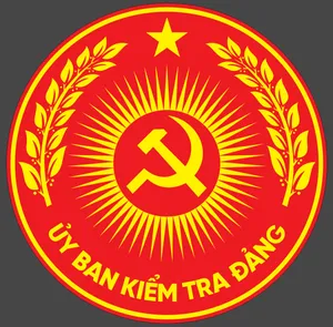 Logo Ủy ban kiểm tra Đảng vector chất lượng cao file Corel