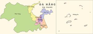 Bản đồ Bản đồ hành chính Đà Nẵng Vector - File ESP
