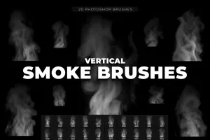 Bộ Brush 20 hiệu ứng khói, sương mù cho photoshop