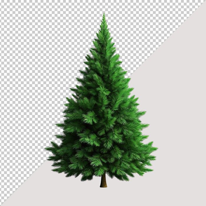 Ảnh cây thông vector file PNG chất lượng cao - S025
