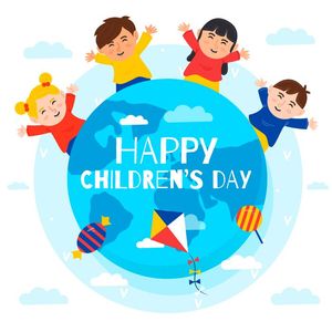 Mẫu poster trẻ em vui chơi mừng ngày lễ của trẻ - CR959