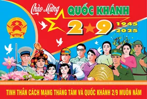 Mẫu Pano, tranh cổ động chào mừng ngày quốc khánh 2-9 file corel 038