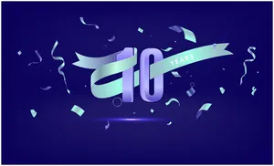 Mẫu số sale giảm giá 10% 3D trắng nền đỏ PNG chất lượng cao CR047