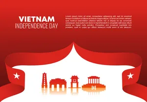 Mẫu banner chào mừng ngày quốc khách ngày quốc khánh Việt Nam - File AI 069